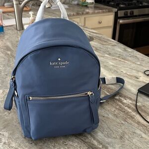 Kate Spade Blue Backpack